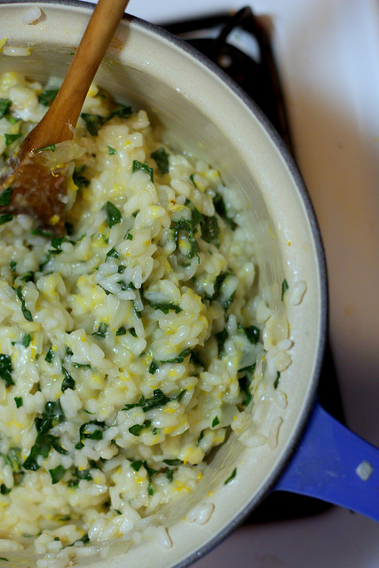 meyer lemon and kale risotto IMG_8028